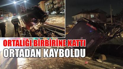 Ortalığı birbirine kattı ortadan kayboldu