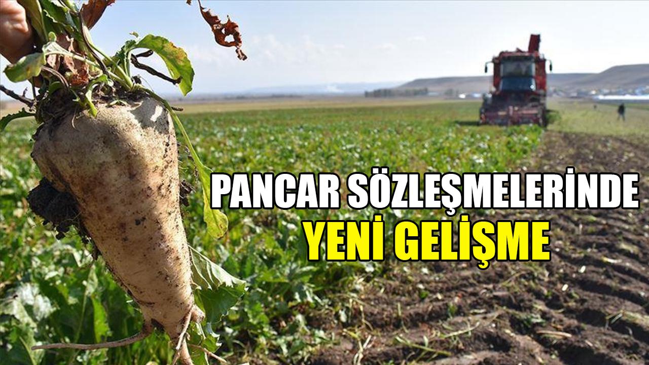 Pancar sözleşmelerinde yeni gelişme