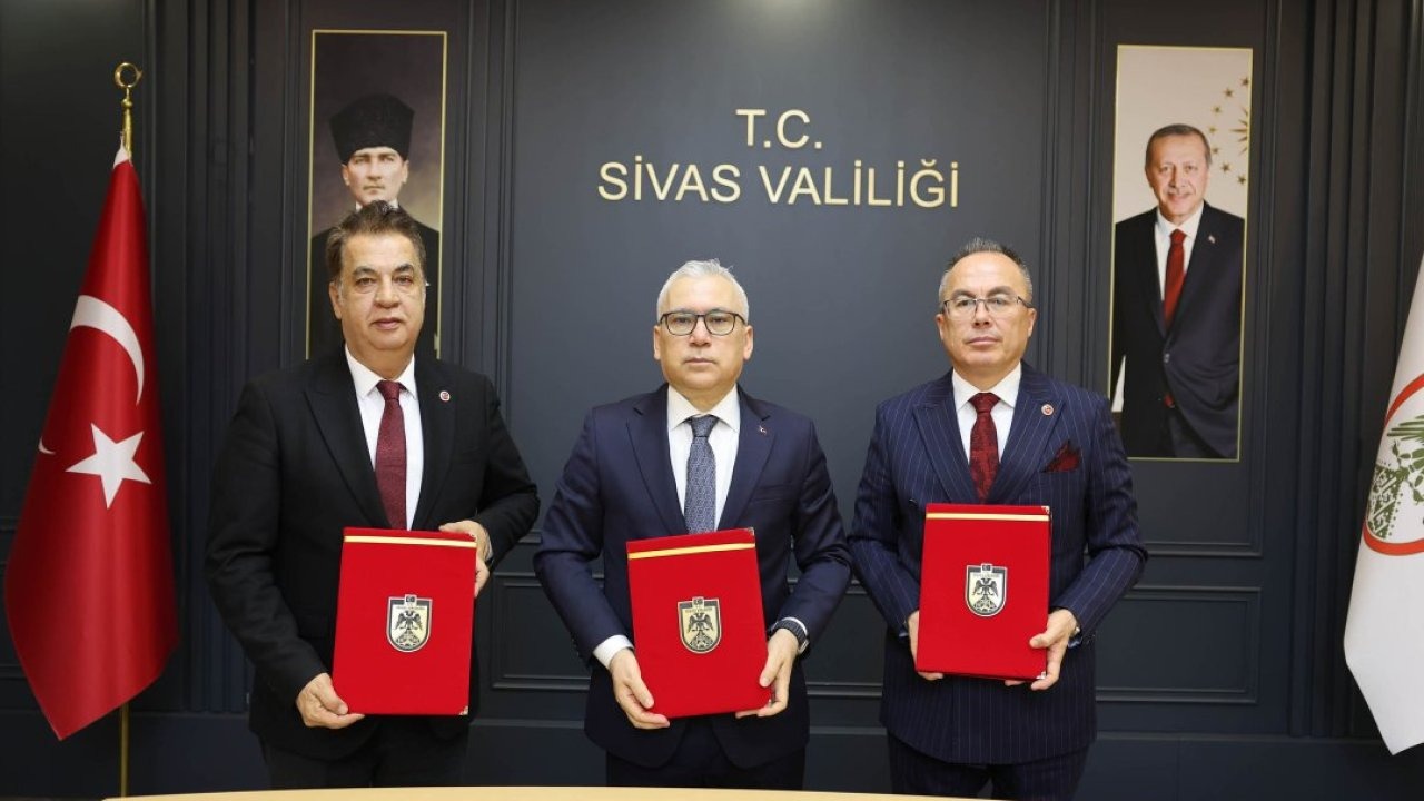 Sivas Cumhuriyet Üniversitesi ile Gençlik ve Spor İl Müdürlüğü arasında protokol imzalandı