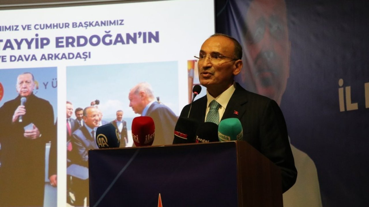 TBMM Başkanvekili Bozdağ, AK Parti Yozgat Daraltılmış İl Danışma Meclisi Toplantısı'nda konuştu: