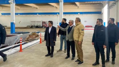 Vali Çiçek'ten Çoşkun Mermercilik’e ziyaret