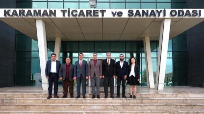 Vali Çiçek'ten KTSO'ya ziyaret