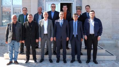 Vali Çiçek'ten Ticaret Borsası'na ziyaret