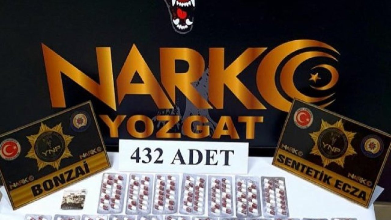 Yozgat'ta uyuşturucu operasyonunda 2 zanlı yakalandı