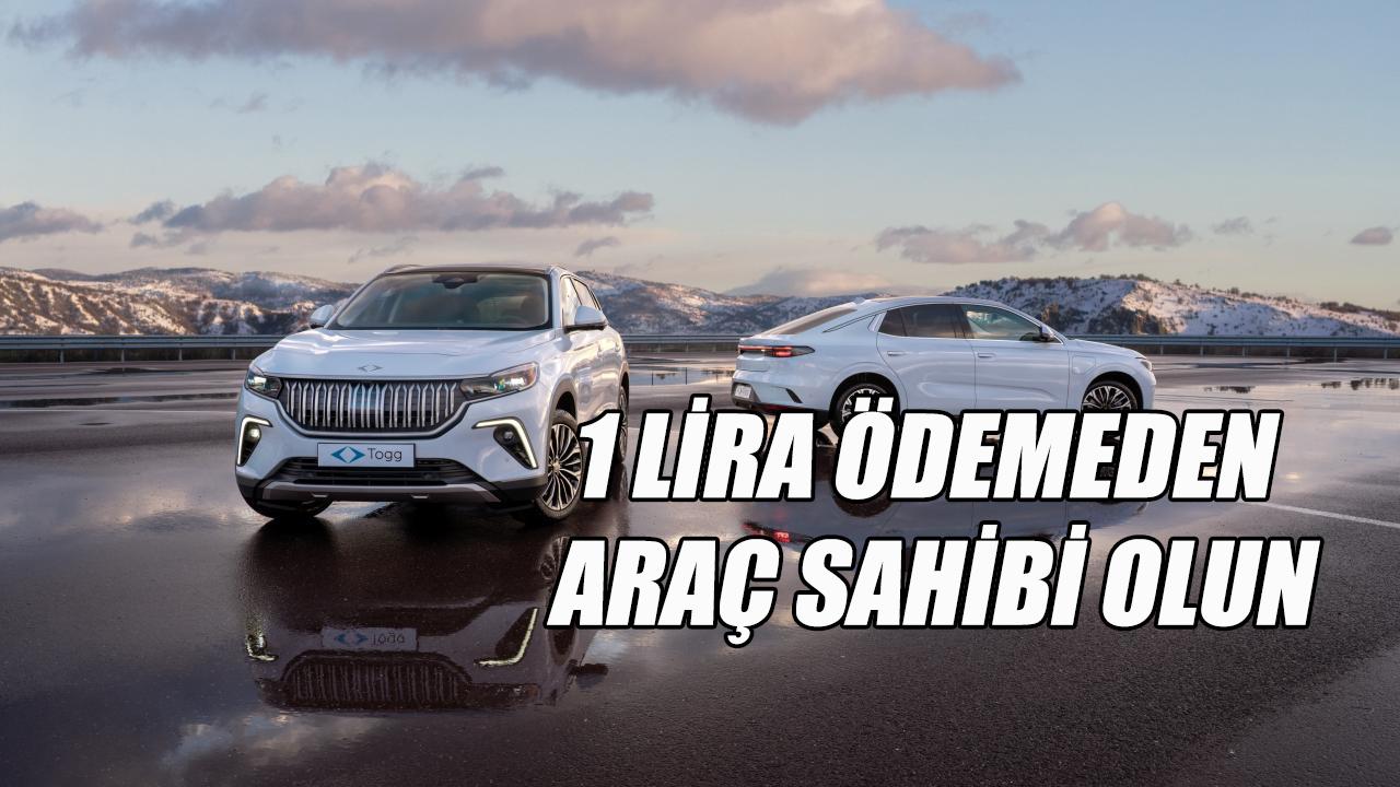 1 lira ödemeden araç sahibi olun