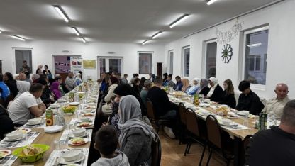 Türkiye Diyanet Vakfı, Srebrenitsa'da iftar programı düzenledi