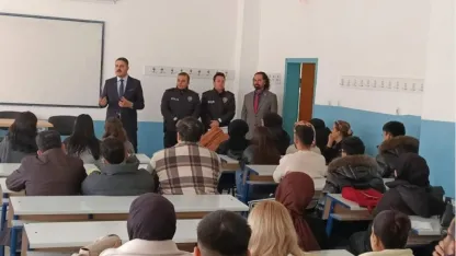Niğde'de öğrencilere "IBAN kiralama" dolandırıcılığı anlatıldı