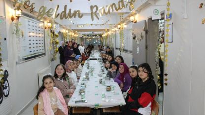 Pursaklar Saray İmam Hatip Ortaokulunda iftar programı düzenlendi