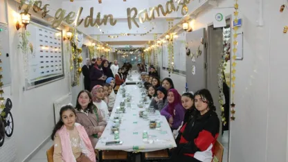 Pursaklar Saray İmam Hatip Ortaokulunda iftar programı düzenlendi
