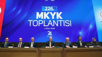 AK Parti MKYK Toplantısı başladı