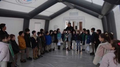 Anadolu Üniversitesi Arama ve Kurtarma Ekibi'nden öğrencilere afet bilinci eğitimi