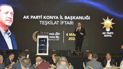 AK Parti Genel Başkan Yardımcısı Büyükgümüş, Konya'da iftar programında konuştu: