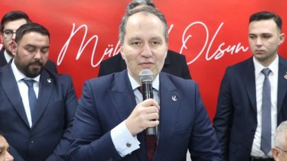 Yeniden Refah Partisi Genel Başkanı Erbakan, Yozgat'ta iftar programına katıldı