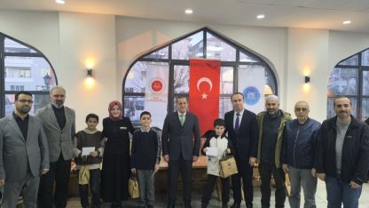 Akyurt'ta "Camiye Gidiyorum Puanları Topluyorum Projesi"nin ödül töreni gerçekleştirildi