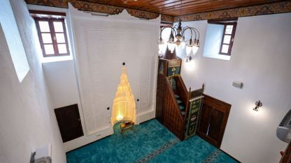 Ankara'da tarihi camide ramazanın manevi atmosferi yaşatılıyor