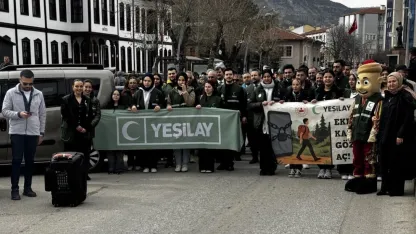 Çankırı'da Yeşilayın kuruluş yıl dönümü etkinliklerle kutlandı