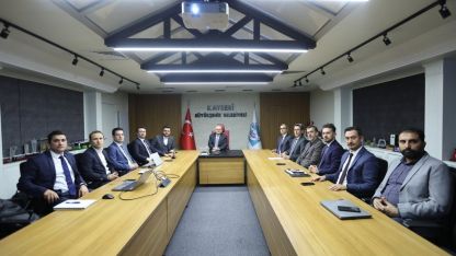 Kayseri'nin ulaşım projeleri değerlendirildi