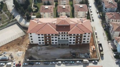 Eskişehir Valisi Yılmaz, Emek Anadolu Lisesi inşaatını inceledi