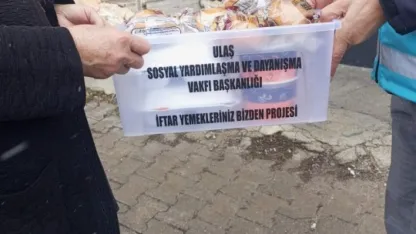 Ulaş'ta ramazanda engelli ve yaşlı vatandaşlara sıcak yemek desteği