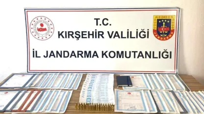 Kırşehir'de tefecilik operasyonunda 3 şüpheli yakalandı