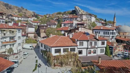 Beypazarı'nda ziyaretçi yoğunluğu yaşandı