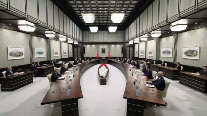 Cumhurbaşkanlığı Kabinesi toplandı