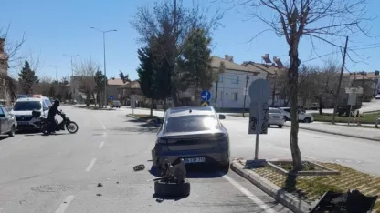 Beyşehir'deki trafik kazasında 2 kişi yaralandı