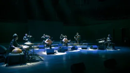 Filistinli Le Trio Joubran, CSO Ada başkentte sahne aldı