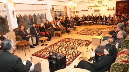 Çubuk'ta huzurevinde iftar programı düzenlendi