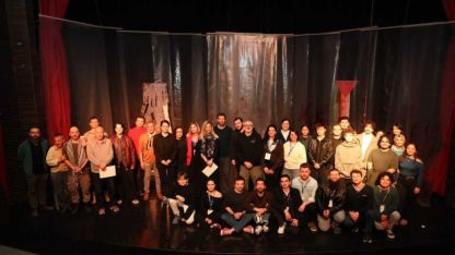 Tiyatro Anadolu'nun "Maskeliler" oyunu Düzce Üniversitesinde sahnelendi