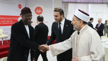 Diyanet İşleri Başkanı Arpaguş, İslam ülkelerinin büyükelçileriyle iftarda bir araya geldi: