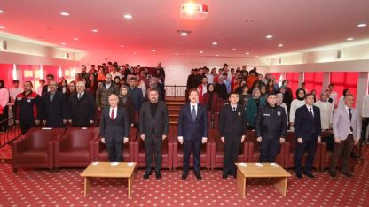 Orta'da İstiklal Marşı'nın kabulünün yıl dönümü kutlandı