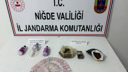 Niğde'de uyuşturucu operasyonunda 1 şüpheli yakalandı
