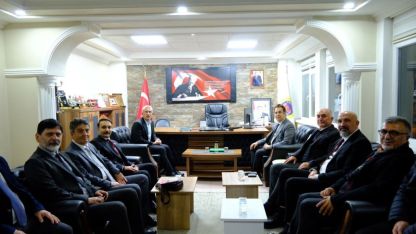 SCÜ Rektörü Şengönül'den Gemerek ilçesine ziyaret