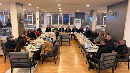Gemerek'te MHP'liler iftar programında bir araya geldi