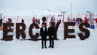 Ulaştırma ve Altyapı Bakan Yardımcısı Boyraz, Erciyes Kayak Merkezi'ni ziyaret etti