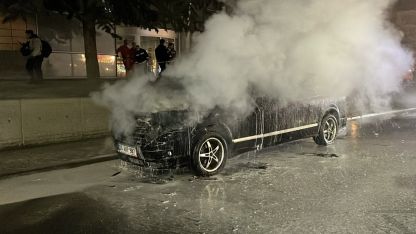 Eskişehir'de minibüste çıkan yangın söndürüldü