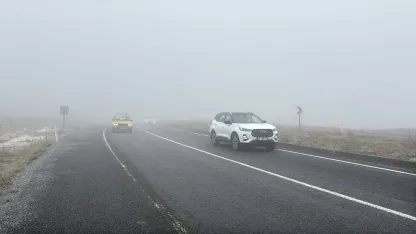 Niğde'de sis etkili oluyor