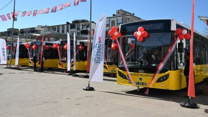 TEMSA Batman Belediyesine 10 yeni araç teslim etti