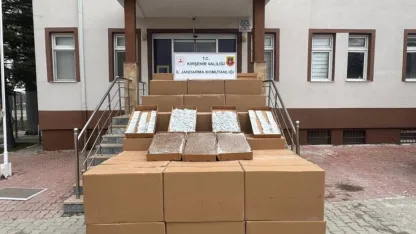 Kırşehir'de 1 milyon 365 bin kaçak makaron ele geçirildi
