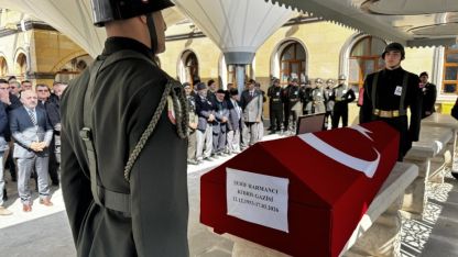 Kıbrıs gazisi Harmancı, Çankırı'da son yolculuğuna uğurlandı