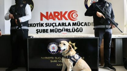 Kayseri'de çekici kasasında 1 milyon 260 bin uyuşturucu hap ele geçirildi