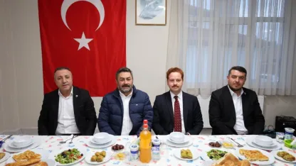 Orta'da şehit yakınları ile gaziler iftar sofrasında buluştu