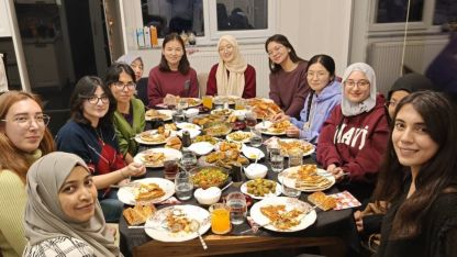 Kayseri'de yaklaşık 1700 uluslararası öğrenci aynı iftar sofrasında buluştu