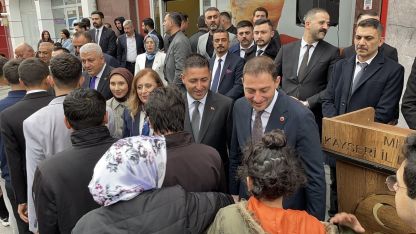MHP Kayseri İl Başkanlığında bayramlaşma programı düzenlendi