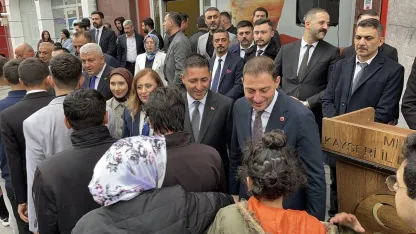 MHP Kayseri İl Başkanlığında bayramlaşma programı düzenlendi
