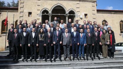 Niğde'de bayramlaşma programı düzenlendi