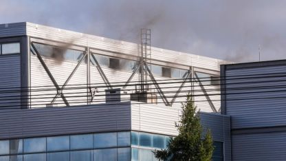 Başkentte bir basım merkezinde çıkan yangın kontrol altına alındı