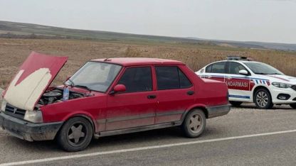 Kırşehir'de motor ve şasi numarası değiştirilmiş otomobil yakaladı