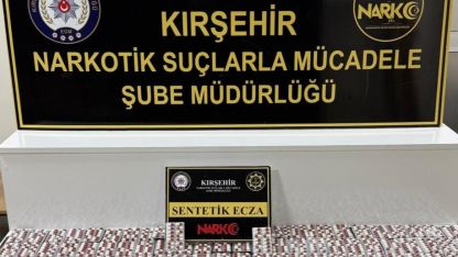 Kırşehir'de uyuşturucu operasyonunda yakalanan zanlı tutuklandı